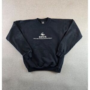 SSUR Sweatshirt Men's S Black 2.2 LB.‎ 1000 Grams Embroidered Scorpion Pullover